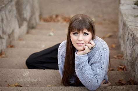 Pose I Like The Looking Up From The Stairs Senior Photography