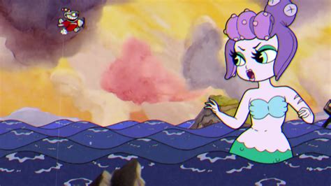 Cala Maria Boss Battle In Cuphead She D Make A Really Cool Pinup Tattoo