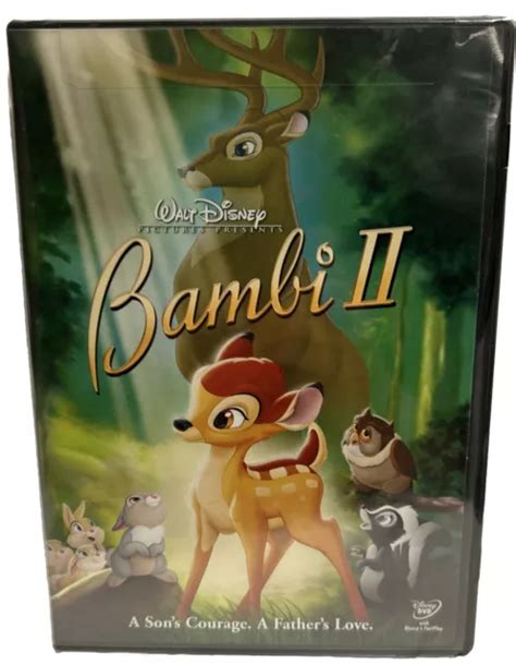 Walt Disney Bambi Ii Dvd 2006 Widescreen Brand New Sealed Free Shipping 6 84 Picclick