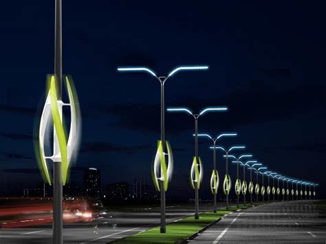 Could Passing Cars Power Wind Turbine Highway Lights