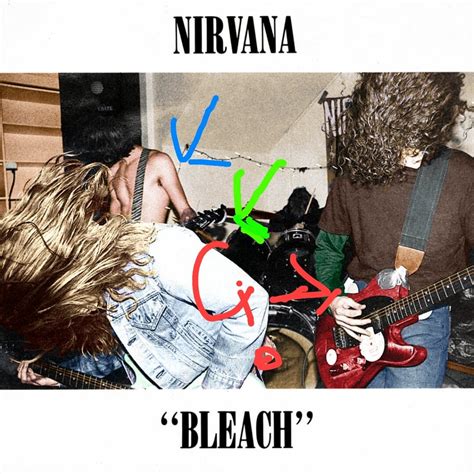 Who Is The Other Guitarist On The Bleach Album Cover Nirvana