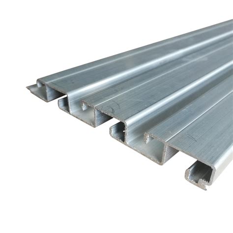 Double Sided Slatwall Aluminum Slatwall Panel Merchandising Slatwall