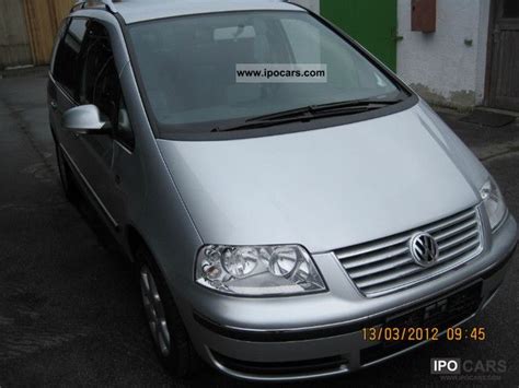 2007 Volkswagen Sharan 19 Tdi Automatic Freestyle Car Photo And Specs