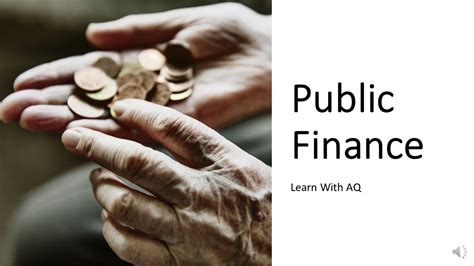 What Is Public Finance Objectives Of Public Finance Components Of