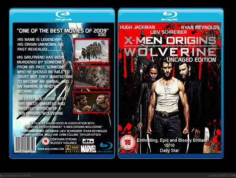 In modern times, a u.s. X-Men Origins: Wolverine Movies Box Art Cover by miamiflash