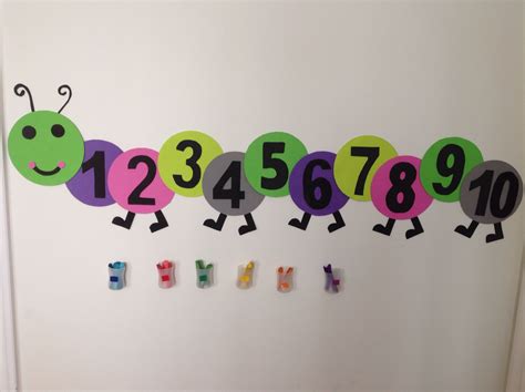 Gusano Números Botes Colores Creative Activities For Kids