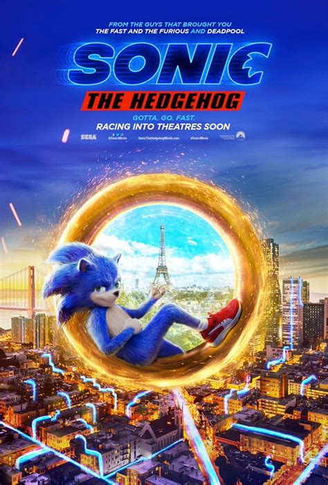 Crazy First Trailer For Sonic The Hedgehog Live Action Hybrid Movie