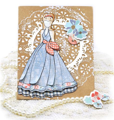 Scrap Escape Julie Nutting Dolls And Photo Play Paper Card