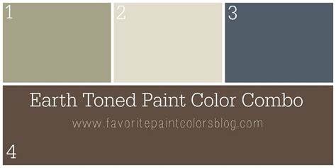Earth Toned Paint Color Combination Favorite Paint Colors Blog