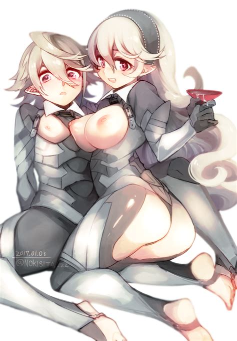 Corrin Corrin And Corrin Fire Emblem And 1 More Drawn By Negiwo