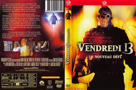 Jaquette Dvd De Vendredi 13 Part 7 Un Nouveau Défi V3 Cinéma Passion