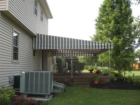 Deck building,deck pictures,design a deck, with resolution 1056px x 792px. Stationary Deck Canopy | Kreider's Canvas Service, Inc.