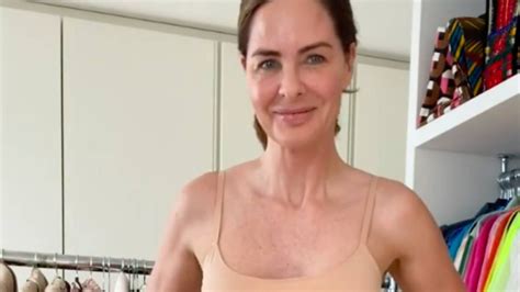 This Morning Star Trinny Woodall Poses In Nude Underwear Inside