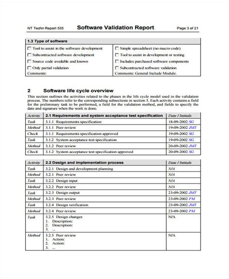 10 Validation Report Templates Free Sample Example Format Download