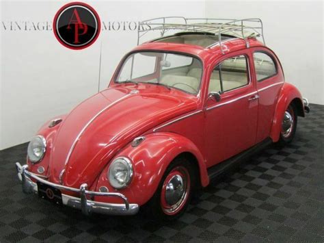 1962 Volkswagen Beetle Ac Sunroof For Sale Volkswagen Beetle Classic Ac Sunroof 1962