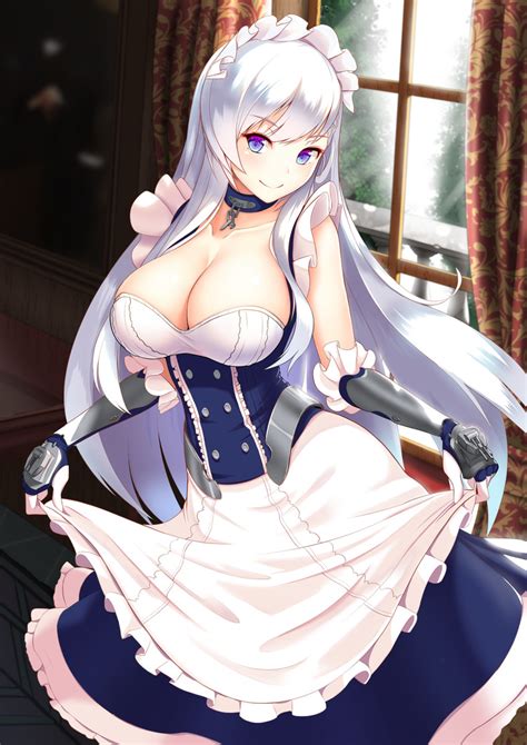 Belfast Azur Lane Drawn By Damao Yu Danbooru