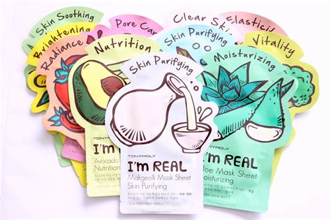 Korean Skincare Tony Moly Im Real Sheet Masks Its Kt