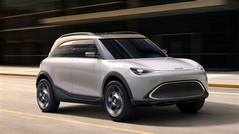 Smart Electric Suv Concept On Geely Platform And Mercedes Design