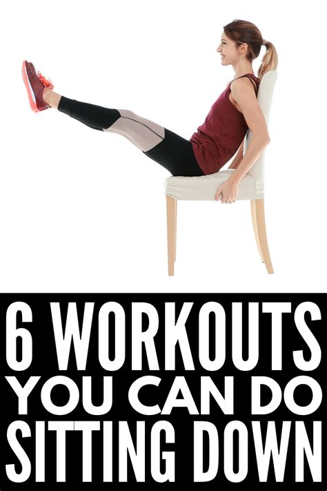 Chair Exercises 6 Workouts You Can Do Sitting Down