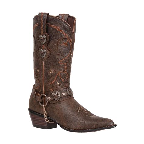Durango Crush Ladies Heartbreaker Western Boot Keddies Tack And Western Wear Brown Leather