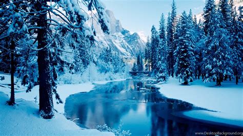 Beautiful Winter Scenes Desktop Wallpaper Desktop