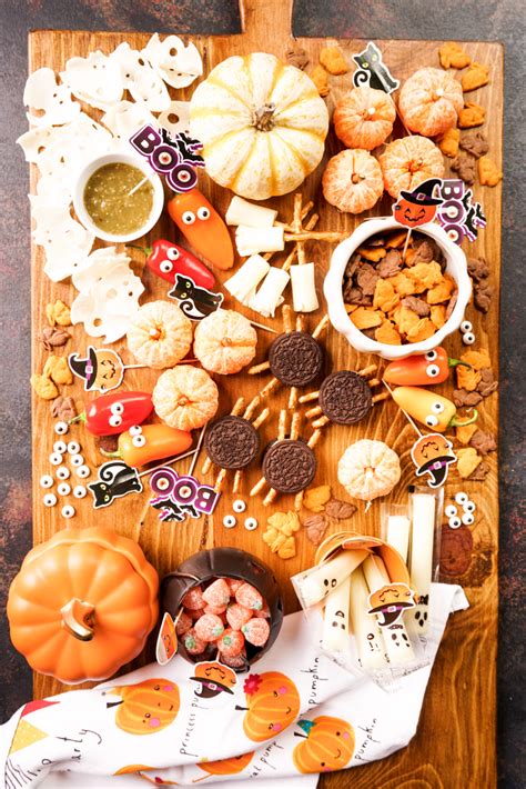 Halloween Snack Board For Kids Cooking Curries