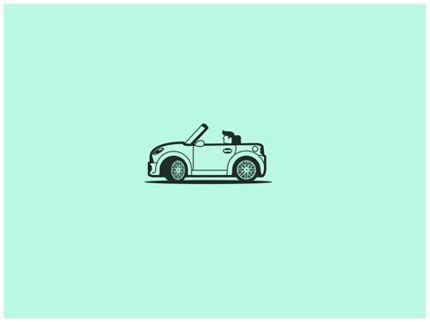 Ride On Wide Road Car Icons Mini Icon