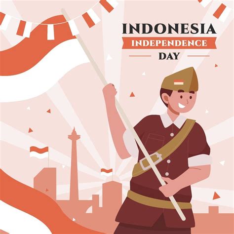 Happy Indonesia Independence Day 2852854 Vector Art At Vecteezy