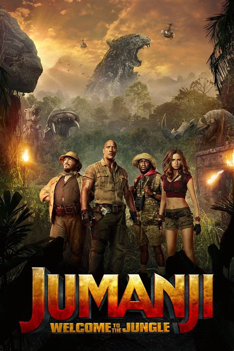 Jumanji Welcome To The Jungle 2017 Posters — The Movie Database Tmdb