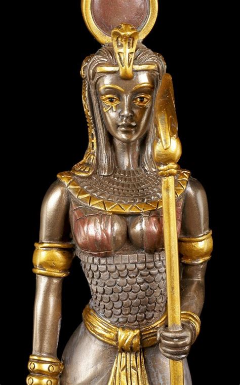 Egyptian God Hathor Bronze Statue Altar Statue Ancient Etsy
