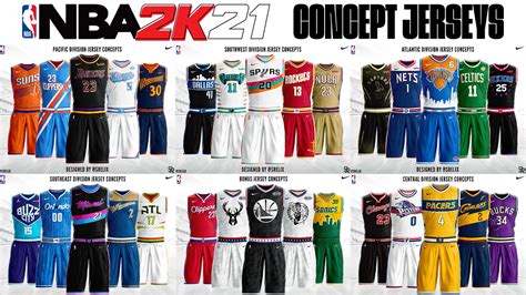 Nba 2k21 Best Concept Jerseys To Recreate The 2021 22 Nba Season