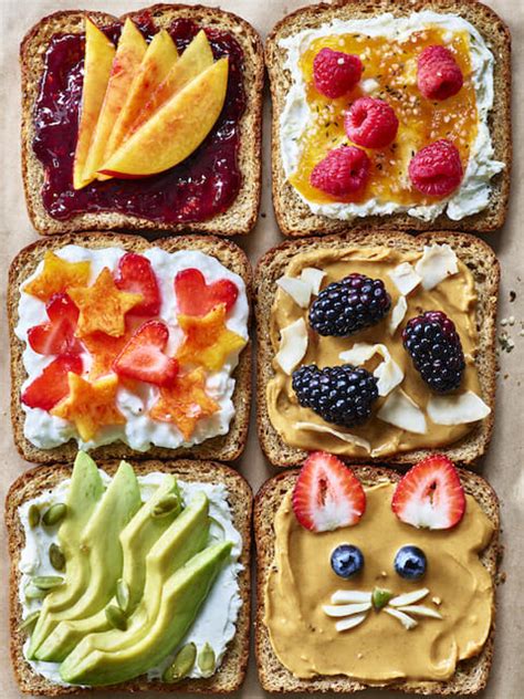 Your family can conquer busy mornings with these quick yet healthy breakfast ideas for kids. Healthy Breakfast Toast with All the Toppings - Mom's ...
