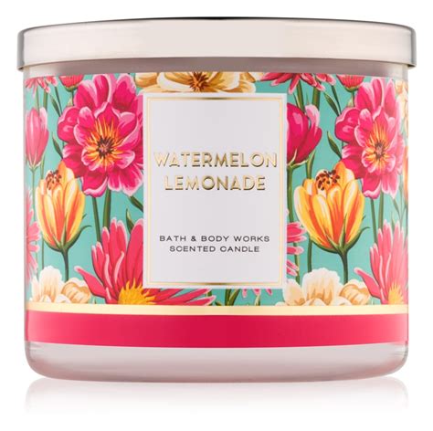Bath And Body Works Watermelon Lemonade Scented Candle 411 G Uk