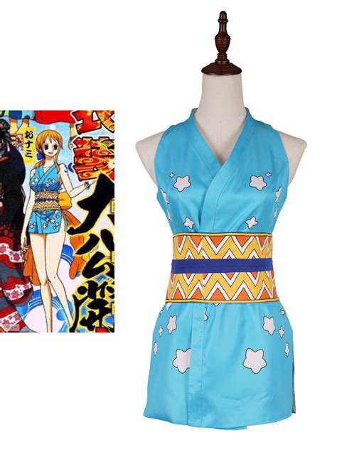 One Piece Cosplay Costume Set Nami Dress