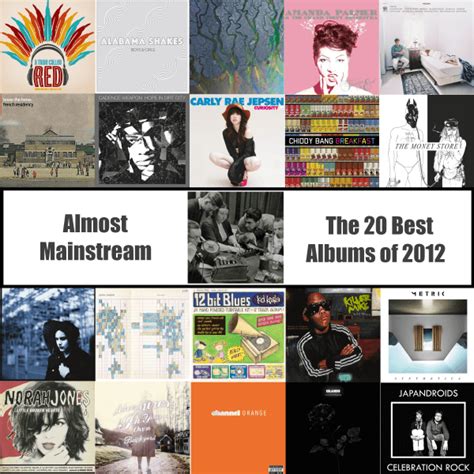 My 20 Favourite Albums Of 2012 Confluence By Andrew Kurjata
