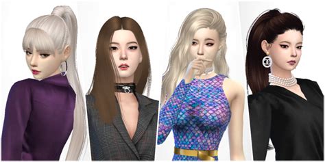 Sims 4 Blackpink Pose V3 The Sims Book Images