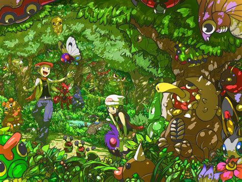 pokémon forest wallpapers top free pokémon forest backgrounds wallpaperaccess