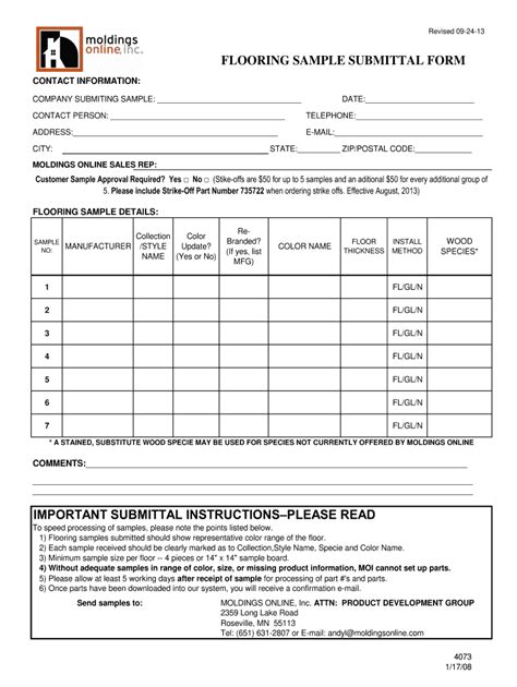 Sample Submittal Form Fill Out And Sign Online Dochub