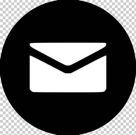 Email Computer Icons Logo Png Clipart Angle Black Black And White