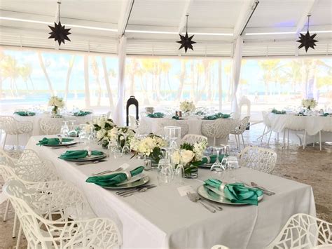 Blue Haven Resort Resort Wedding Table Decorations Turks And Caicos