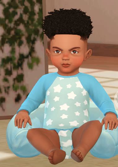 Urban Pixal Infant Curls And Infant Sims Baby Sims 4 Toddler