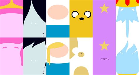 Main Characters Adventure Time Wallpaper By