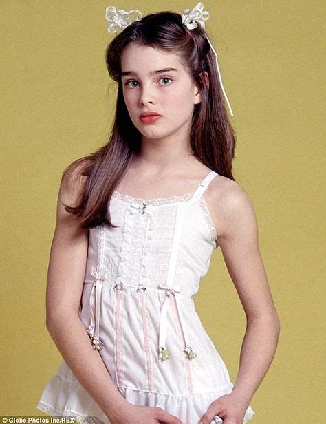 17 Famous Supermodels In Their Childhood And Now Brooke Shields