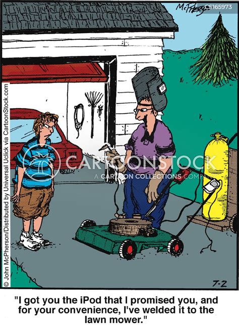 Lawn Mowing Cartoons And Comics Funny Pictures From Cartoonstock