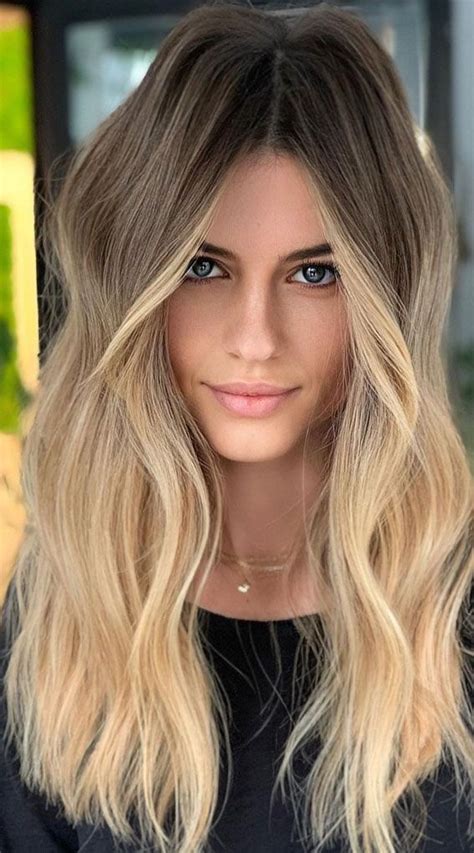 43 Gorgeous Hair Colour Ideas With Blonde Shadow Root And Buttery Blonde Dark Roots Blonde