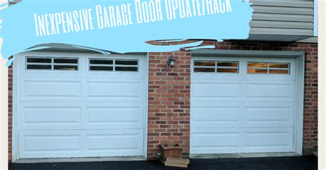 Once popular in the 1950s and '60s, carriage. Inexpensive Garage Door Update/Hack - Coffee & Hugs: A ...