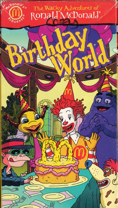 Prime members enjoy free delivery and exclusive access to music, movies, tv shows. The Wacky Adventures of Ronald McDonald: Birthday World ...
