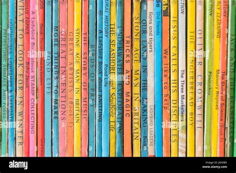 Book Spines Stock Photos And Book Spines Stock Images Alamy
