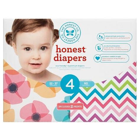 Pin By Kirkminerva On Baby Girl Honest Diapers Diaper Prints Honest Co
