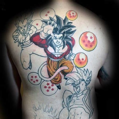 The fights…the stories…the lessons learned have all affected how we grew up to become a better person. 60 Anime Tattoos For Men - Cool Manga Design Ideas